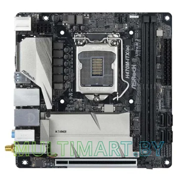Материнская плата ASRock H470M-ITX/ac